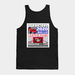 Trump 2020 Big Lie Revealed | Design That Commemorates the November 3rd Movement Tank Top